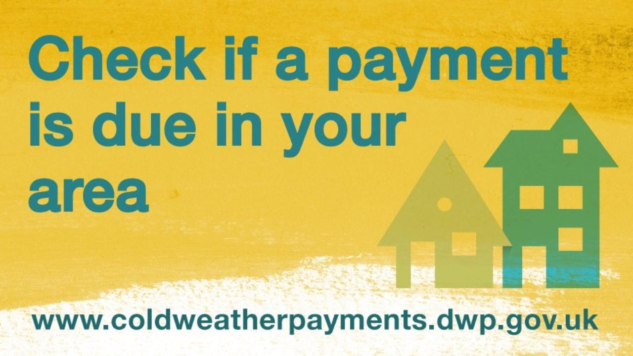 Special £25 Cold Weather Payments set to enter bank accounts in